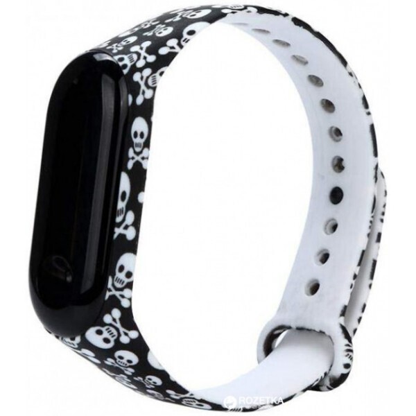 

Ремешок ArmorStandart для браслета Xiaomi Mi Smart Band 4 Skulls (ASr_52065)