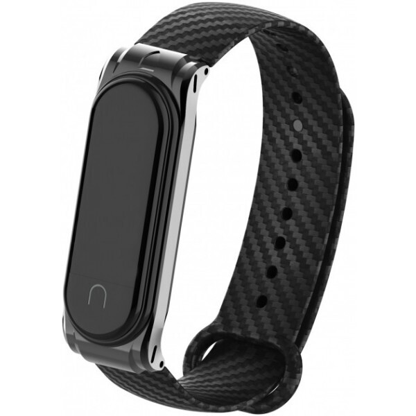 

Ремешок ArmorStandart Carbon Silicone Band Black для браслета Xiaomi Mi Band 3 (AS_55193)