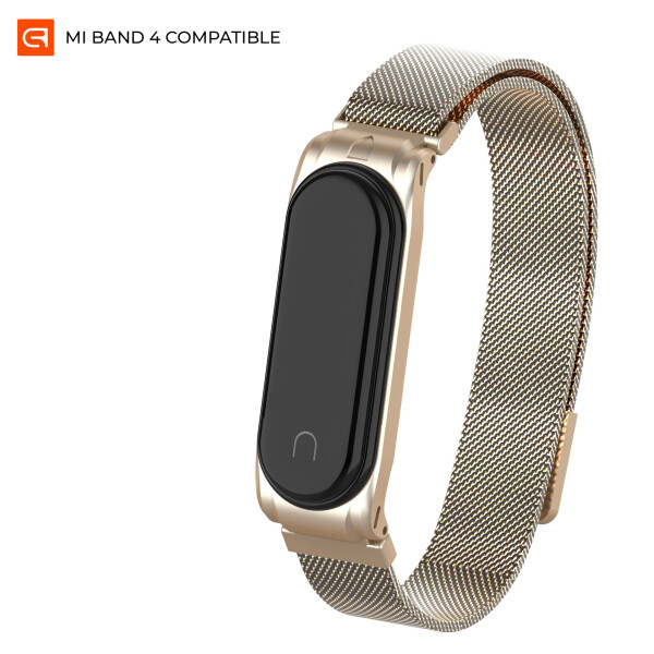 

Ремешок ArmorStandart Metal Milanese Magnetic Band для браслета Xiaomi Mi Band 4 Gold (ASr_55030)