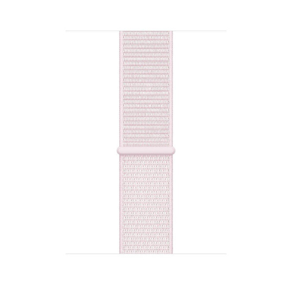 Акция на Ремешок Браслет Нейлоновый Sport Loop для Apple Watch 42mm Pearl Pink ( Жемчужно-розовый) от Allo UA