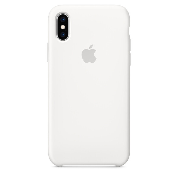 

Чехол Silicon Case для iPhone XS White - Белый