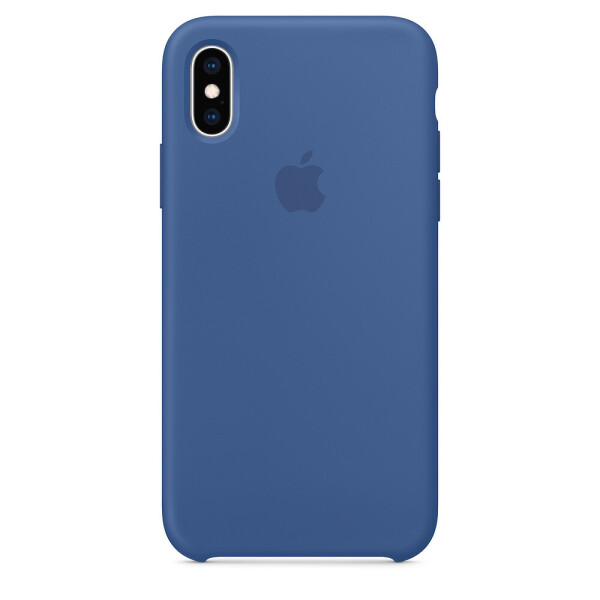 

Чехол Silicon Case для iPhone XS Max Delft Blue - Делфт Блю