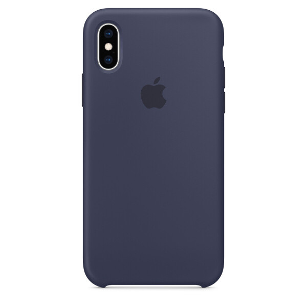 

Чехол Silicon Case для iPhone XS Midnight Blue - Темно-синий
