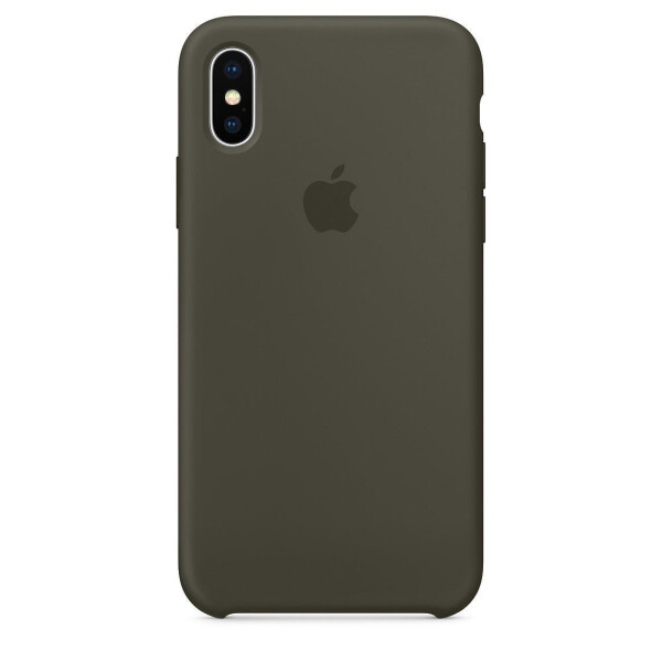 

Чехол Silicon Case для iPhone X Dark Olive - Темный оливковый