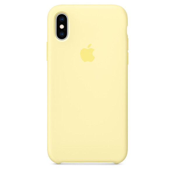 

Чехол Silicon Case для iPhone X Mellow Yellow - Мягкий желтый
