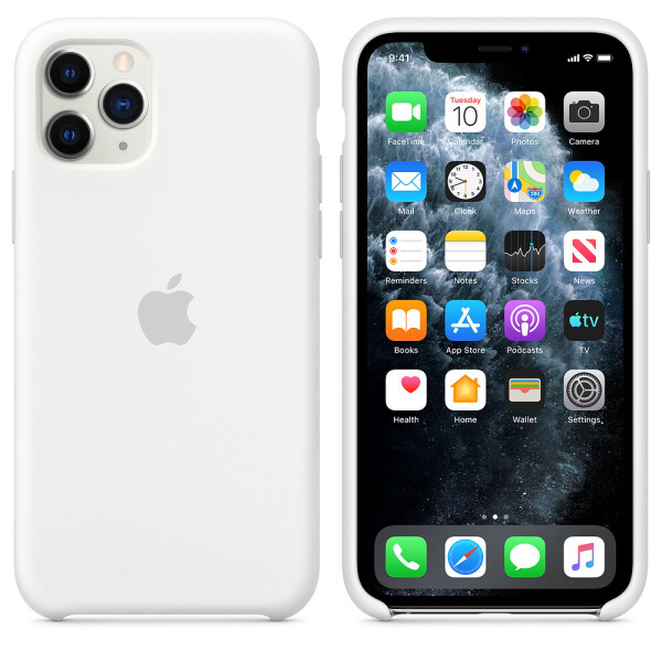 

Чехол Silicon Case для iPhone 11 Pro White - Белый