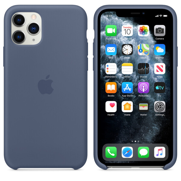 

Чехол Silicon Case для iPhone 11 Pro Max Alaskan Blue - Морской лёд