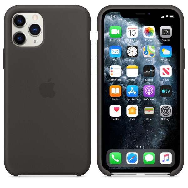 

Чехол Silicon Case для iPhone 11 Pro Max Black - Чёрный