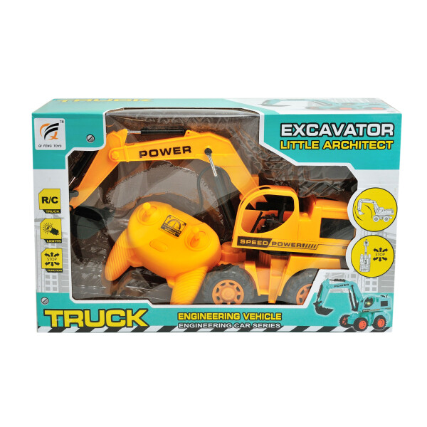 

Набор машина на пульте QFT "Excavator little architect" (068176)