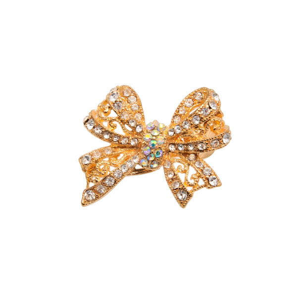 

Зажим для волос утка "Golden cany bow" (033259)