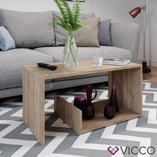 

Vicco журнальный столик Tyrion 80x40, цвет сонома