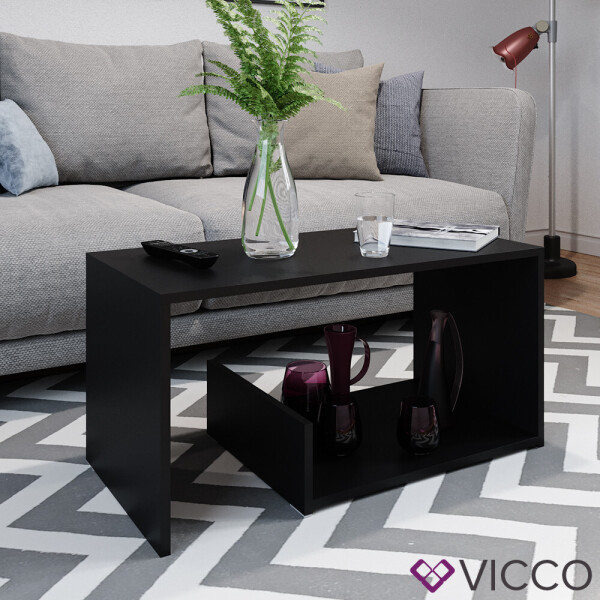 

Vicco журнальный столик Tyrion 80x40, цвет черный