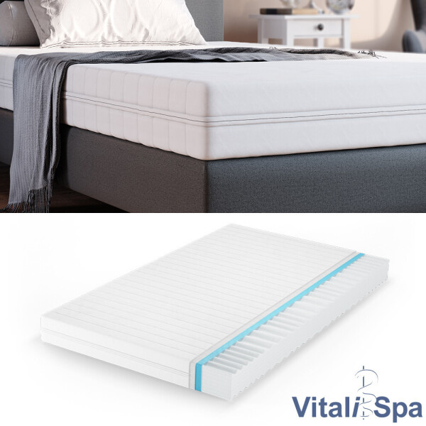 

Матрас VitaliSpa из холодной пены Calma Comfort, 7 зон, 140x200, плотность H3
