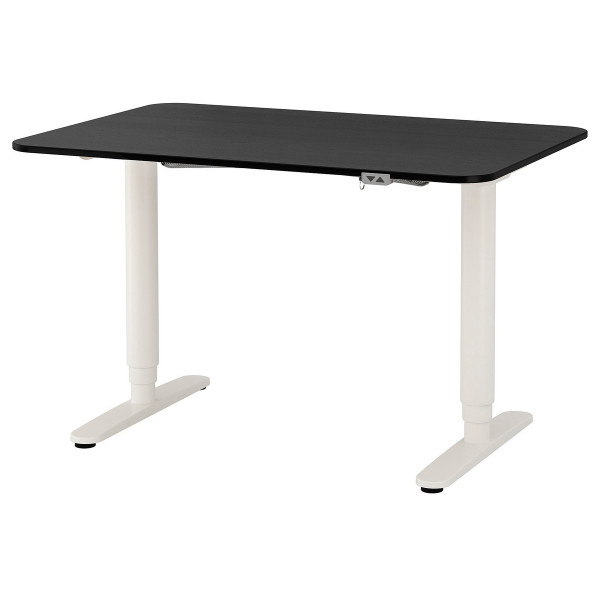 

IKEA BEKANT 120x80 см черный белый (892.822.42)