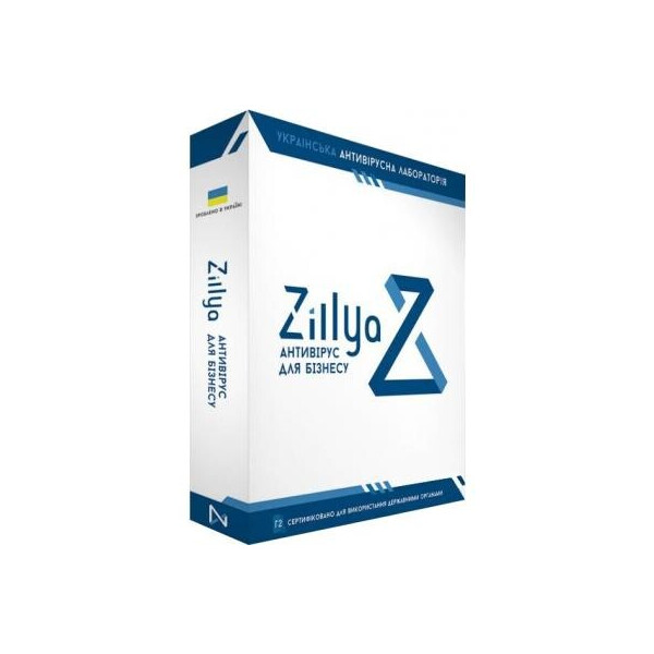 

Антивирус Zillya! Антивирус для бизнеса 15 ПК 1 год новая эл. лицензия (ZAB-15-1)