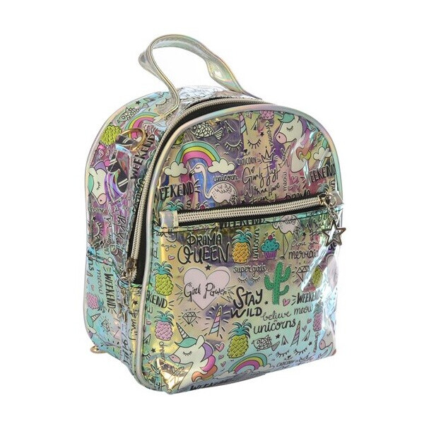 

Рюкзак Bambi X16296 Серебристый1