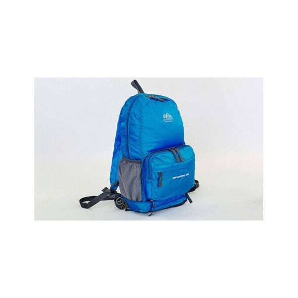 

Рюкзак-сумка-сумка на пояс 3в1 V-35л COLOR LIFE 6164 Голубой