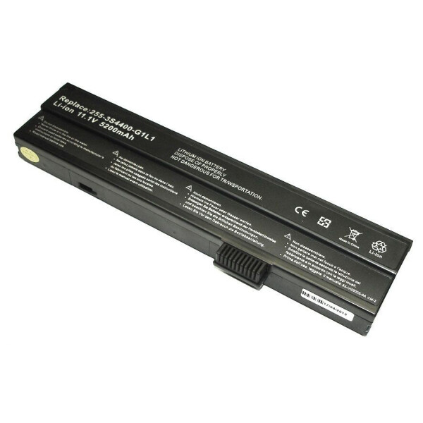 

Аккумуляторная батарея для ноутбука Packard Bell 255-3S4400-G1L1 Easy Note D5 10.8V Black 5200mAh