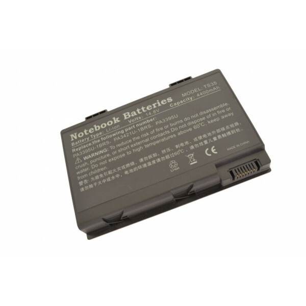 

Аккумуляторная батарея для ноутбука Toshiba PA3595U Satellite Pro U300 14.8V Black 4400mAhr