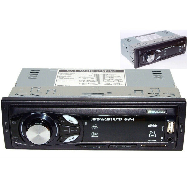 

Автомагнитола многофункциональная MP3 Player FM USB SD AUX (034322154)