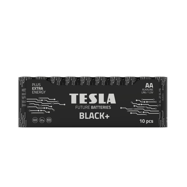 

Щелочные батарейки TESLA AA BLACK+ 10 MULTIPACK (LR06)