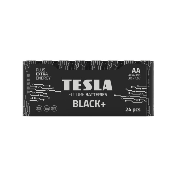 

Щелочные батарейки TESLA AA BLACK+ 24 MULTIPACK (LR06)
