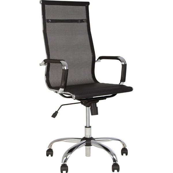 

Кресло Новый Стиль SLIM HB NET TILT CHR68 P T-01