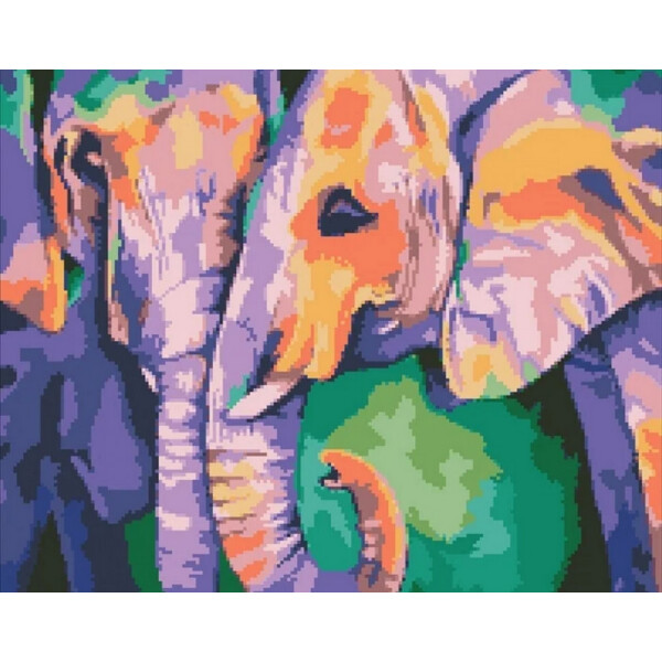 

Алмазная мозаика "Индийские краски" 40*50см AM6126