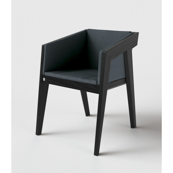 

Стул низкий Air 2 [4Soft] Black KINT Черный Массив Ясеня ETNA 42 60 см 76 см 57 см 45 см (без мягкой части) (new_86850)