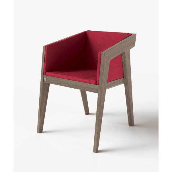 

Стул низкий Air 2 [4Soft] Gray KINT Серый Массив Ясеня ETNA 25 60 см 76 см 57 см 45 см (без мягкой части) (new_86900)