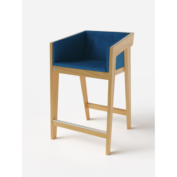 Стул полубарный Air 2 Bar S [2Soft / 4Soft] Natural KINT Ясень Массив Ясеня ETNA 30 60 см 90 см 60 см 65 см (без мягкой части) (new_86939)