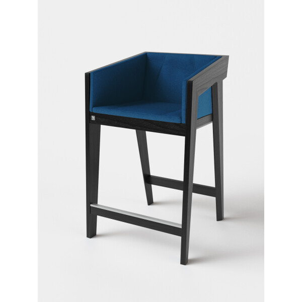 

Стул полубарный Air 2 Bar S [2Soft / 4Soft] Black KINT Черный Массив Ясеня ETNA 30 60 см 90 см 60 см 65 см (без мягкой части) (new_87026)