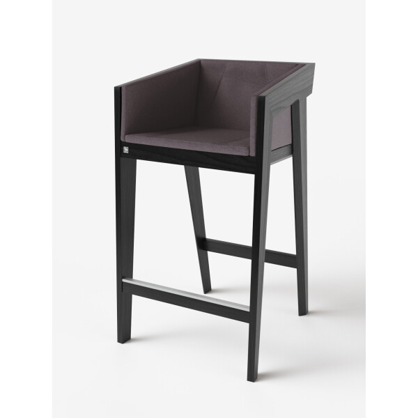 

Стул барный Air 2 Bar M [2Soft / 4Soft] Black KINT Черный Массив Ясеня ETNA 11 60 см 100 см 60 см 75 см (без мягкой части) (new_87134)