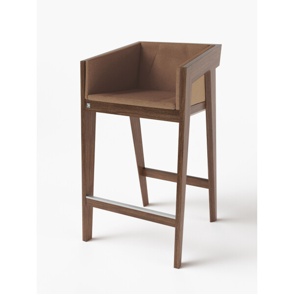 

Стул барный Air 2 Bar M [2Soft / 4Soft] Dark Brown KINT Темно-коричневый Массив Ясеня ETNA 10 60 см 100 см 60 см 75 см (без мягкой части) (new_87151)