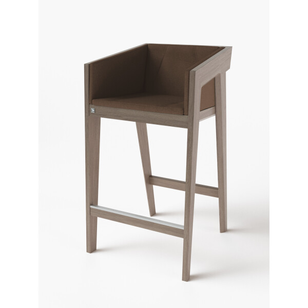 

Стул барный Air 2 Bar M [2Soft / 4Soft] Gray KINT Серый Массив Ясеня ETNA 08 60 см 100 см 60 см 75 см (без мягкой части) (new_87186)