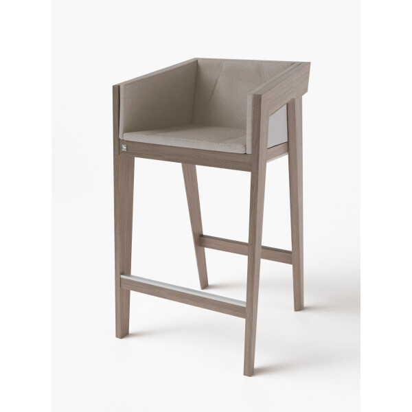 

Стул барный Air 2 Bar M [2Soft / 4Soft] Gray KINT Серый Массив Ясеня ETNA 09 60 см 100 см 60 см 75 см (без мягкой части) (new_87187)