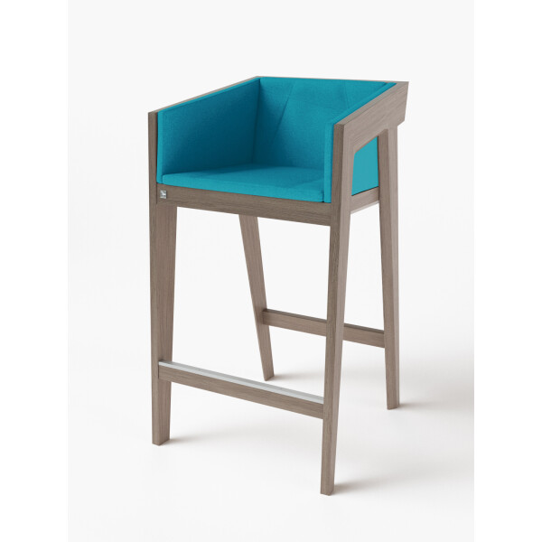 

Стул барный Air 2 Bar M [2Soft / 4Soft] Gray KINT Серый Массив Ясеня ETNA 16 60 см 100 см 60 см 75 см (без мягкой части) (new_87191)