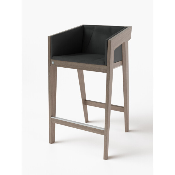 

Стул барный Air 2 Bar M [2Soft / 4Soft] Gray KINT Серый Массив Ясеня ETNA 36 60 см 100 см 60 см 75 см (без мягкой части) (new_87200)