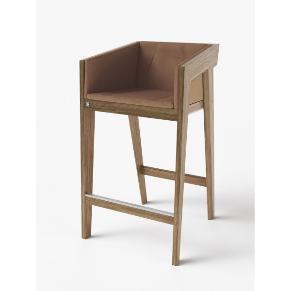 

Стул барный Air 2 Bar M [2Soft / 4Soft] Light Brown KINT Светло-коричневый Массив Ясеня ETNA 10 60 см 100 см 60 см 75 см (без мягкой части) (new_87206)