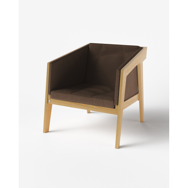 

Крісло Air 2 Armchair Natural KINT Ясен Масив Ясеня ETNA 08 75 см 75 см 75 см 40 см (з м’ якою частиною) (new_87597)