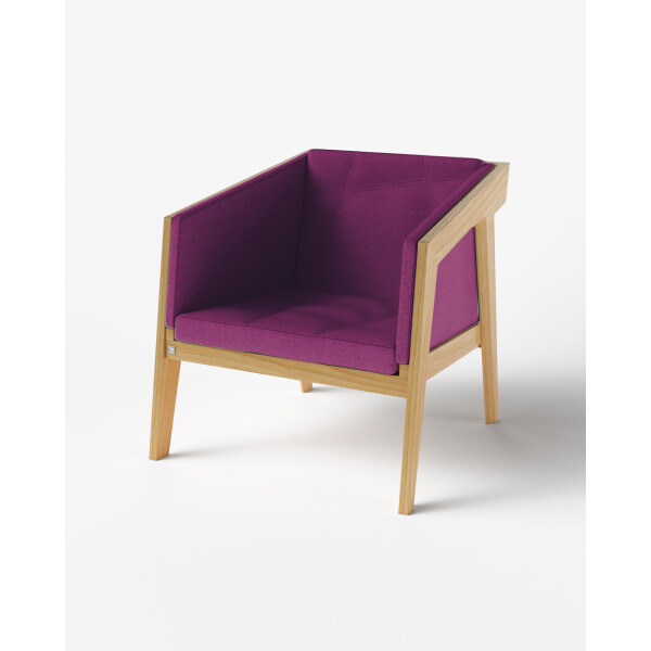 

Крісло Air 2 Armchair Natural KINT Ясен Масив Ясеня ETNA 24 75 см 75 см 75 см 40 см (з м’ якою частиною) (new_87605)