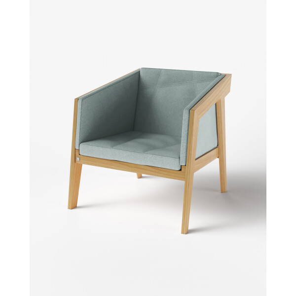 

Крісло Air 2 Armchair Natural KINT Ясен Масив Ясеня ETNA 31 75 см 75 см 75 см 40 см (з м’ якою частиною) (new_87608)