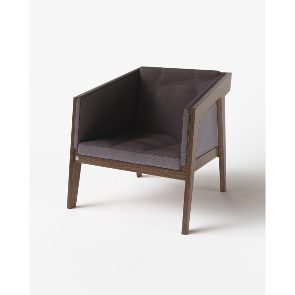 

Крісло Air 2 Armchair Dark Brown KINT Темно-коричневий Масив Ясеня ETNA 11 75 см 75 см 75 см 40 см (з м’ якою частиною) (new_87618)