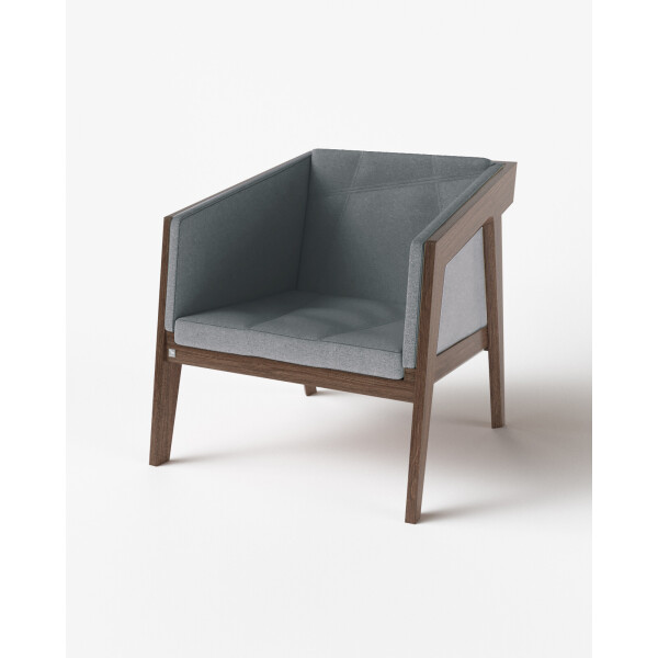 

Крісло Air 2 Armchair Dark Brown KINT Темно-коричневий Масив Ясеня ETNA 34 75 см 75 см 75 см 40 см (з м’ якою частиною) (new_87628)