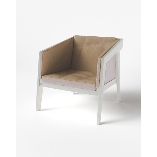 

Крісло Air 2 Armchair White KINT Білий Масив Ясеня ETNA 03 75 см 75 см 75 см 40 см (з м’ якою частиною) (new_87631)