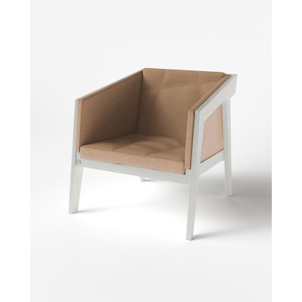 

Крісло Air 2 Armchair White KINT Білий Масив Ясеня ETNA 06 75 см 75 см 75 см 40 см (з м’ якою частиною) (new_87632)