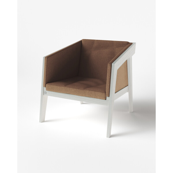 

Крісло Air 2 Armchair White KINT Білий Масив Ясеня ETNA 10 75 см 75 см 75 см 40 см (з м’ якою частиною) (new_87635)