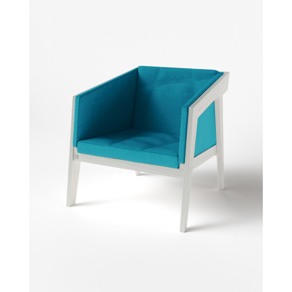 

Крісло Air 2 Armchair White KINT Білий Масив Ясеня ETNA 16 75 см 75 см 75 см 40 см (з м’ якою частиною) (new_87638)