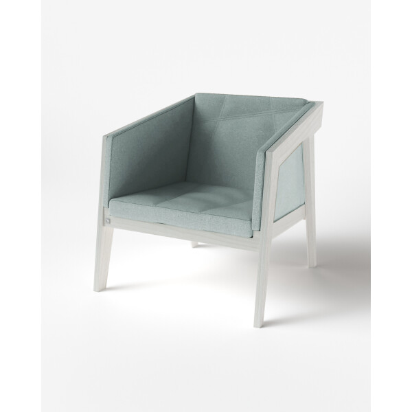 

Крісло Air 2 Armchair White KINT Білий Масив Ясеня ETNA 31 75 см 75 см 75 см 40 см (з м’ якою частиною) (new_87644)