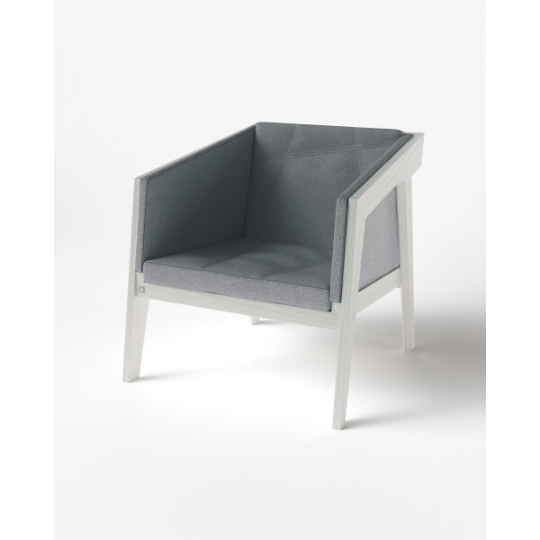 

Крісло Air 2 Armchair White KINT Білий Масив Ясеня ETNA 34 75 см 75 см 75 см 40 см (з м’ якою частиною) (new_87646)